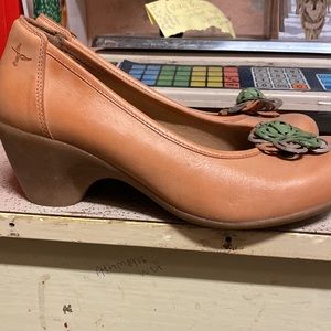 Portofino Size 41 Slip Chunky Heel